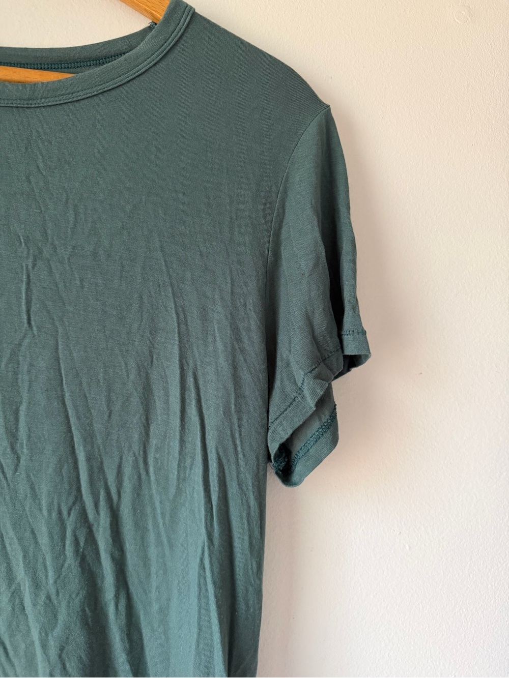 American Eagle Outfitters Short Sleeve Crew Tee in Teal - Picture 3 of 6